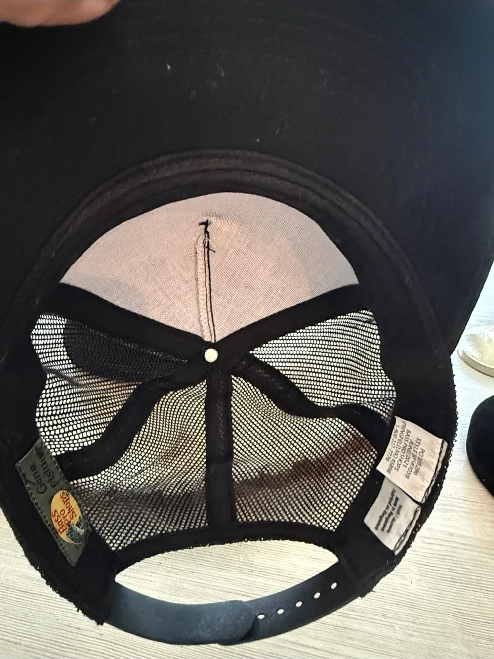 Youth OS Hat with Bass Pro Shops logo like new